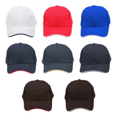 Pique Mesh Performance Caps