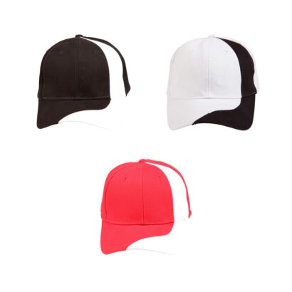 Brushed Twill Stripe Caps