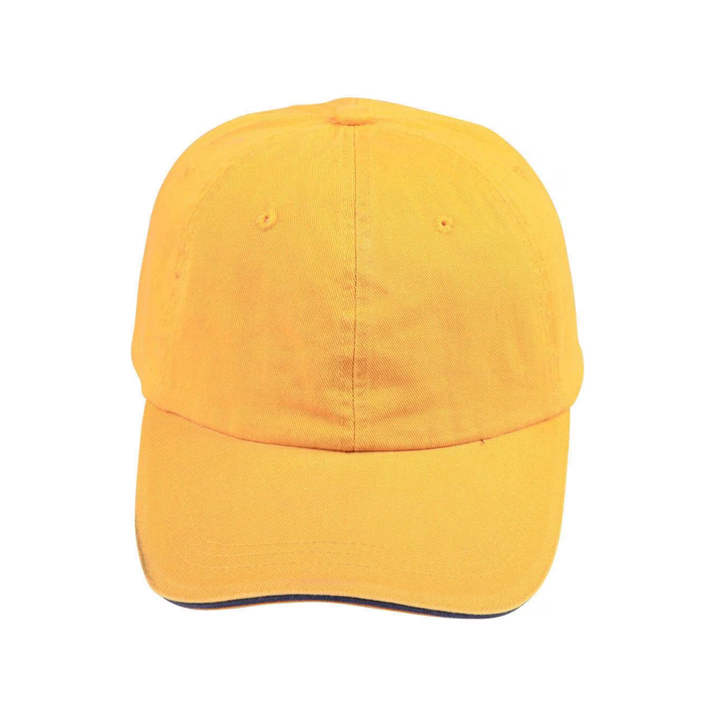 Unstructured Poly Cotton Sandwich Cap