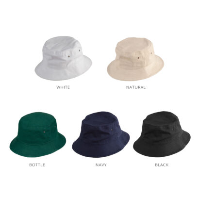 Heavy Brushed Bucket Hats