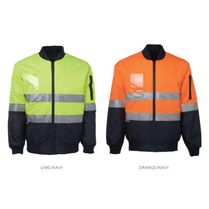 Waterproof Fluorescent Day/Night Safety Flying Jacket