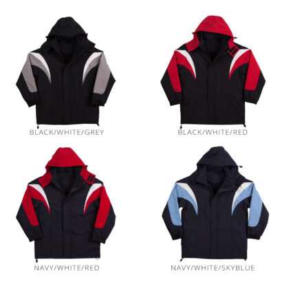Contrast Tri-Colour Jacket