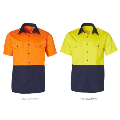 Short Sleeve Safety Work Shirt