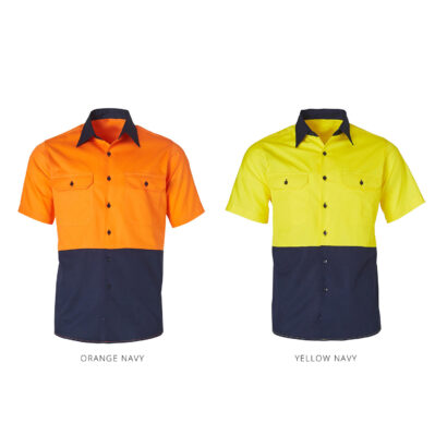 Cool-Breeze S/S Safety Work Shirt