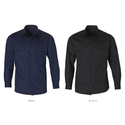 Cool-Breeze L/S Cotton Work Shirt