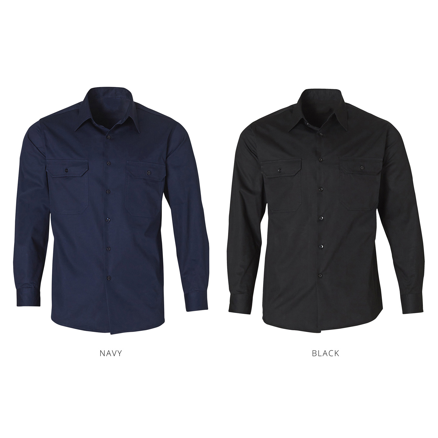 Cool-Breeze L/S Cotton Work Shirt