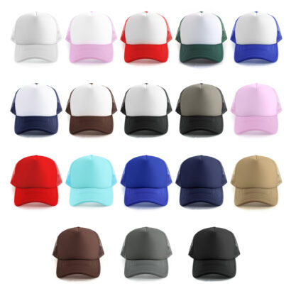 Polyester with Trucker Custom Caps