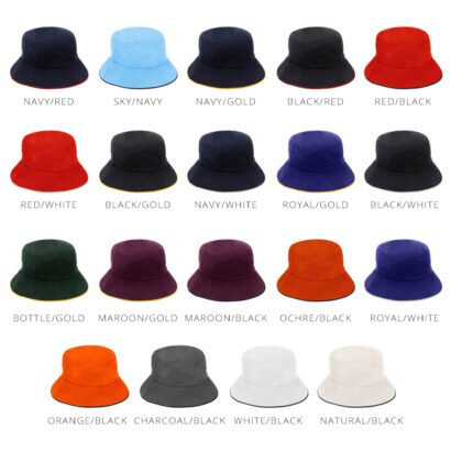 Heavy Brushed Cotton Promotional Bucket Hats