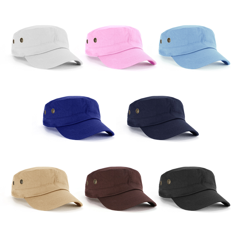 Premium Cotton Twill Military Custom Caps