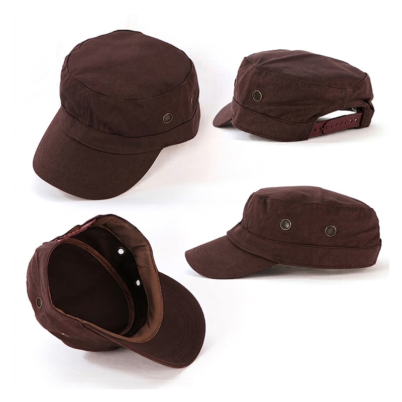 Premium Cotton Twill Military Custom Caps - Image 2