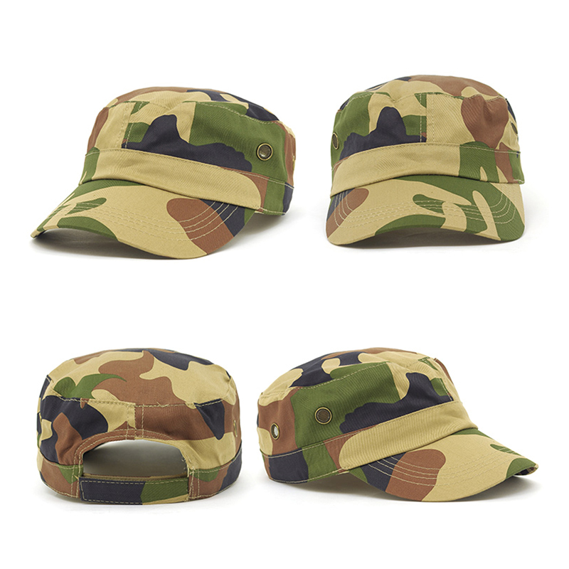Twill Camo Military Custom Caps - Image 2
