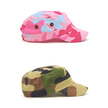 Twill Camo Military Custom Caps
