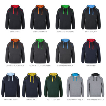Cool Contrast Fleecy Hoodie - Kids and Adults