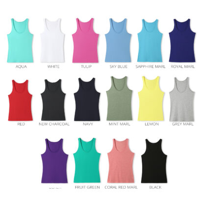 Ladies American Style Singlet Tee