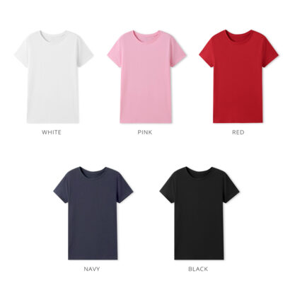 Branded Ladies Organic Cotton Tees