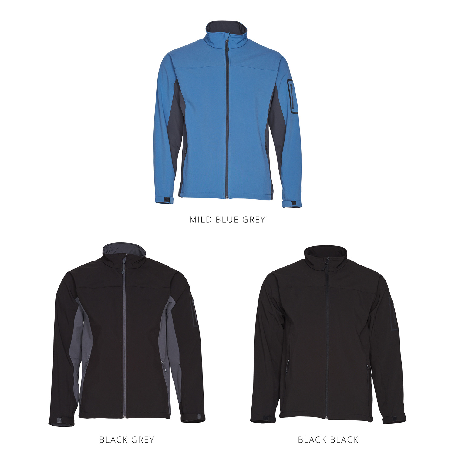 Men's Softshell Contrast Outerwear