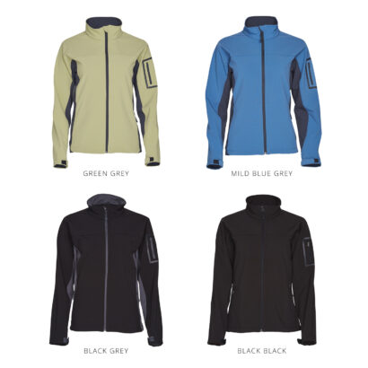 Ladies' Softshell Contrast Outerwear