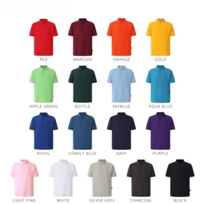 Men's Solid Colour Pique CoolDry Polo