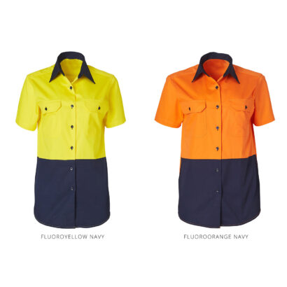 Ladies' Safety Short Sleeve Shirts