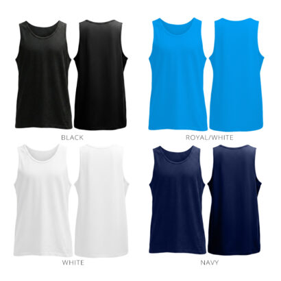 Adult Cotton Tank Top Coloured