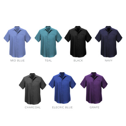 Men's Yarn Short Sleeve Shirt