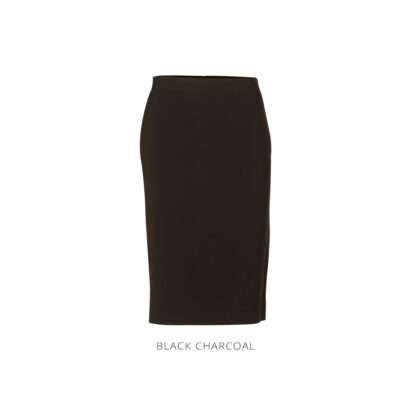 Women's Poly/Viscose Stripe Skirt