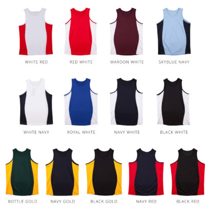 Mens Cooldry Contrast Singlet