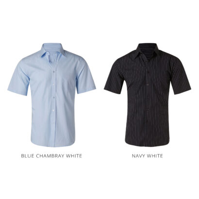 Men's S/S Pin Stripe Shirt