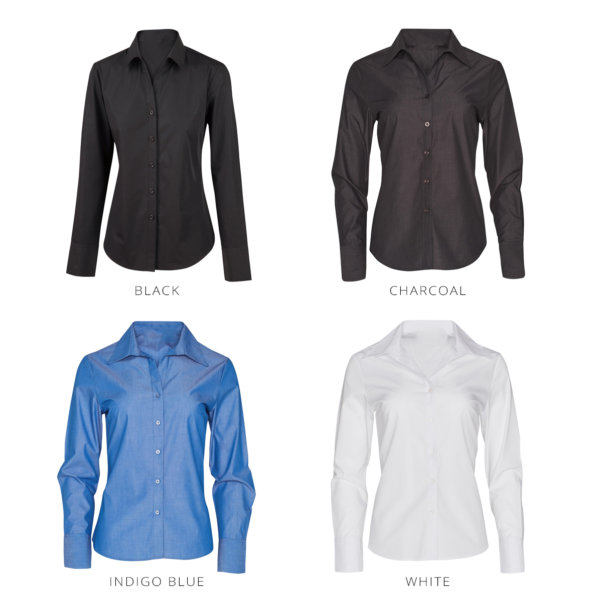 Women's Modern Fit Long Sleeve Shirt