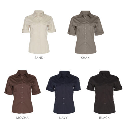 Military Designed Short Sleeve Womens Shirt