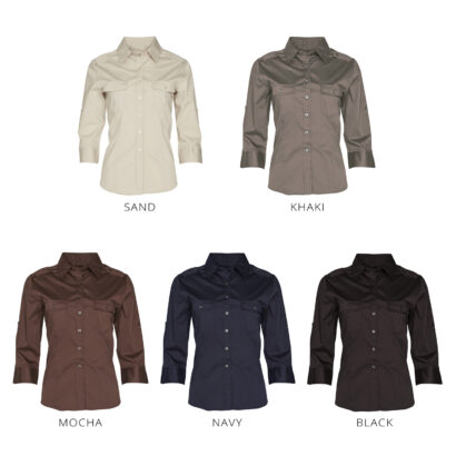 Military Designed 3/4 Sleeve Womens Shirt