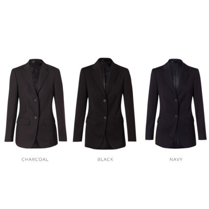 Women's Mid Length Poly/Viscose Stretch Jacket