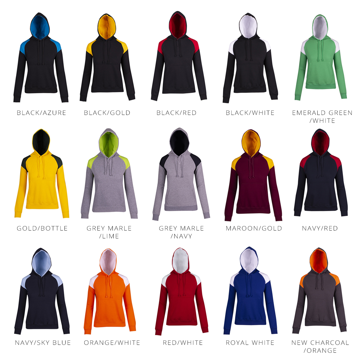Ladies/Jrs Shoulder Customised Hoodie