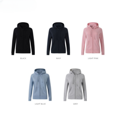 Ladies' Full-Zip Fleecy Hoodie