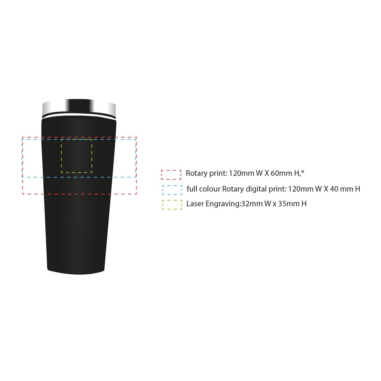 Rubber Finish Stainless Steel Mug - Image 4