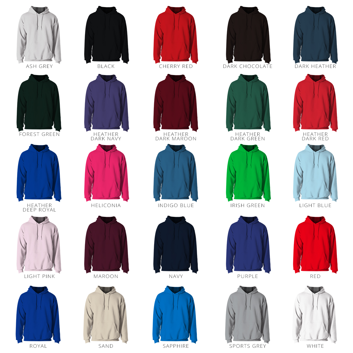 Heavy Blend Hooded Sweatshirt