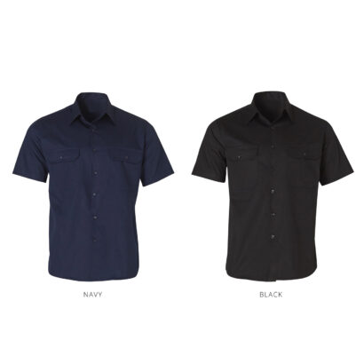 Cool-Breeze S/S Cotton Work Shirt