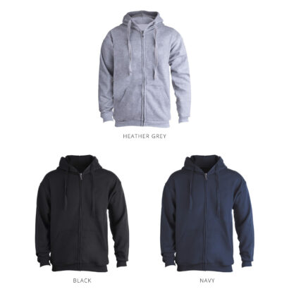 Unisex Hooded Zip Min 25