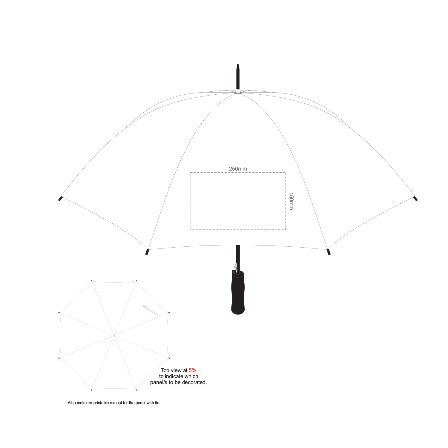 Auto-Open Sports Umbrella - Image 2