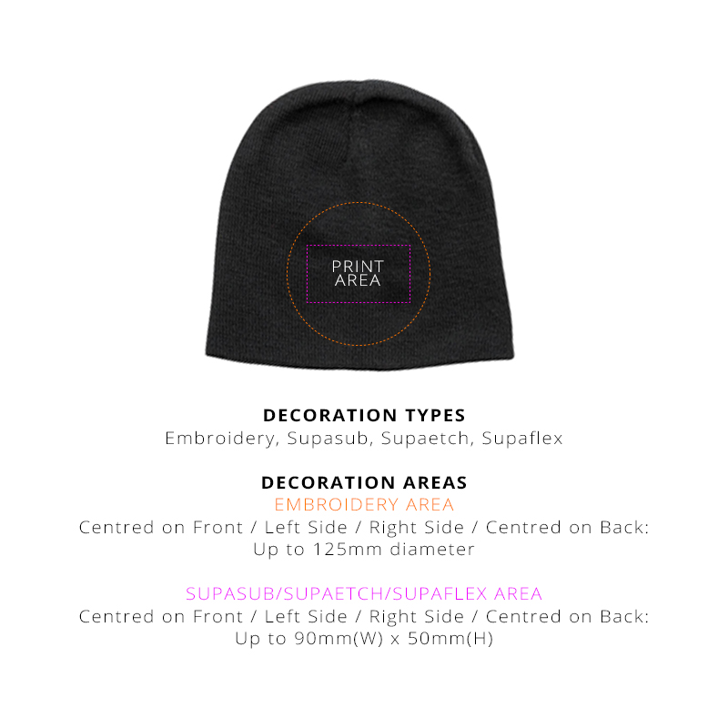 Colour Trim Beanie - Image 2