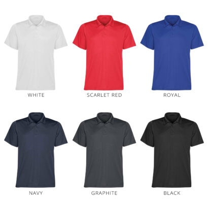 Men's Action Silhouette Sport Polo Shirt