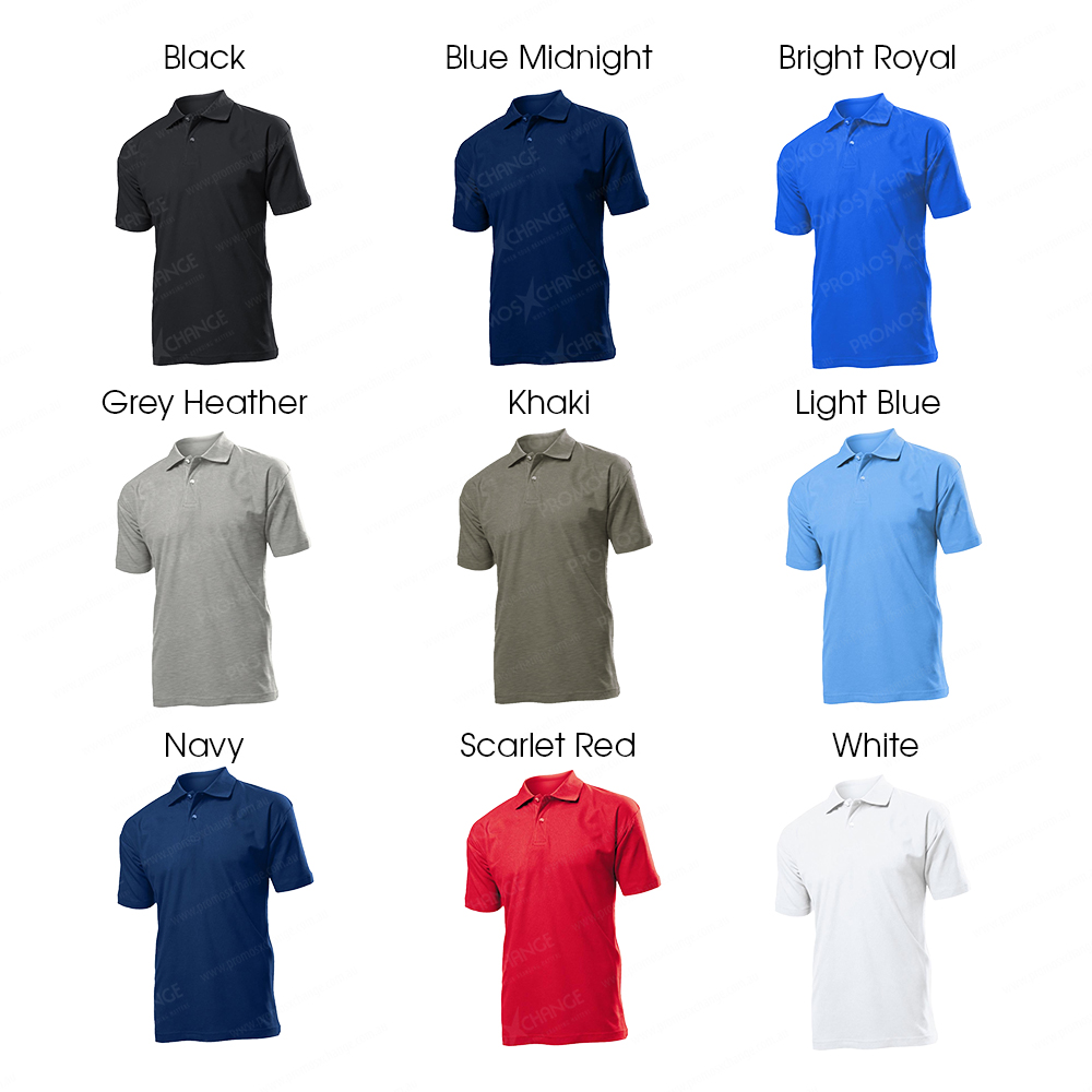 Men’s Quality Heavyweight Polo Shirt - Promotional Products, Trusted by ...