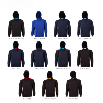 Kids’ Close Front Contrast Fleece Hoodie