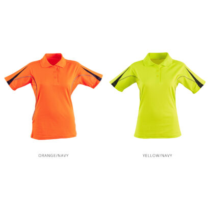 TrueDry Hi-Vis Polo S/S Ladies
