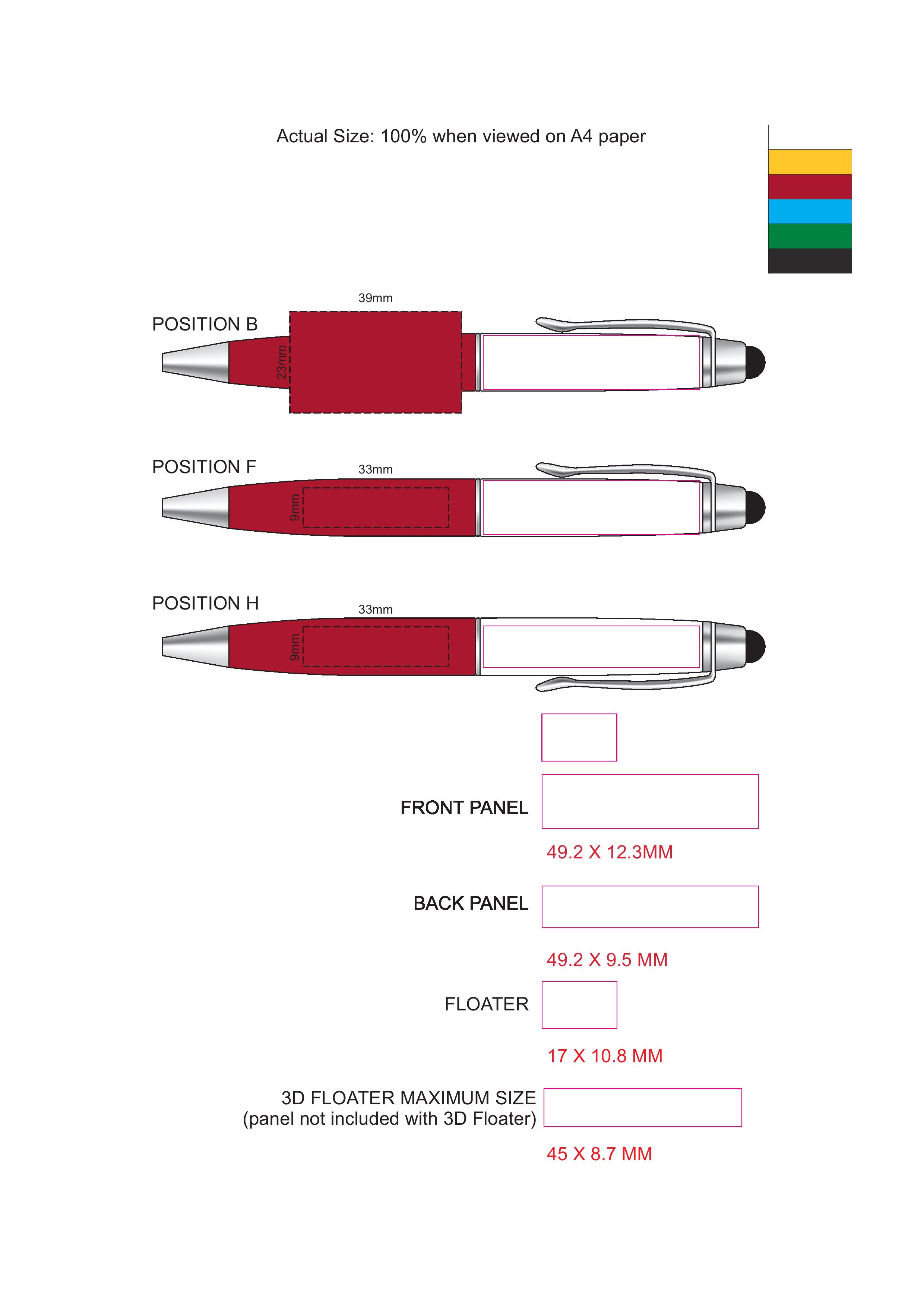 Beauty Floating Action Stylus Pen - Image 2