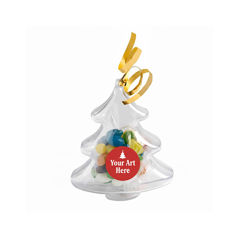 Festive Acrylic Tree with Mini Jelly Beans (50g)