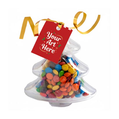 Festive Acrylic Tree Filled with Iconic Mini M&M’s® (50g)