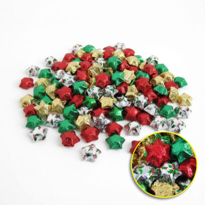 Party Pack Holiday Chocolate Star Treats