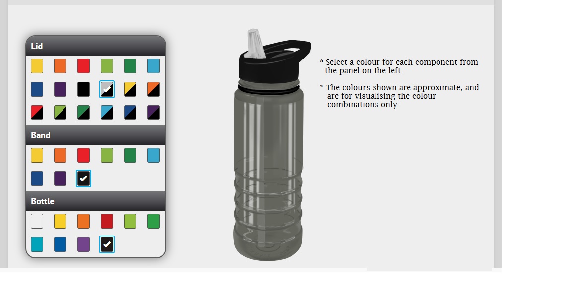 Poseidon Elite Drink Bottle - Mix and Match - Image 2