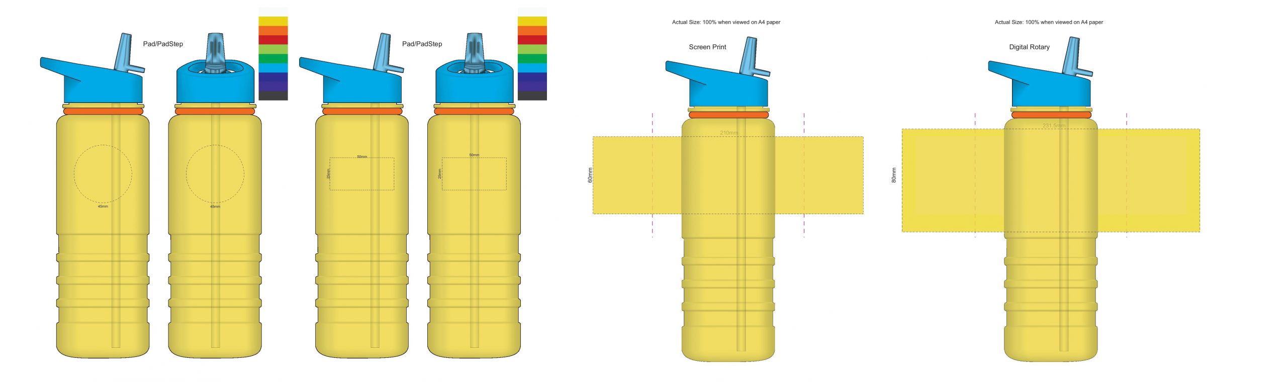Poseidon Elite Drink Bottle - Mix and Match - Image 3